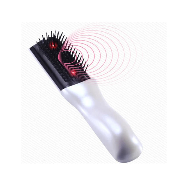 Red light therapy hair brush