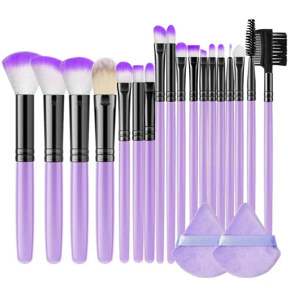 18PC Makeup Brush Set
