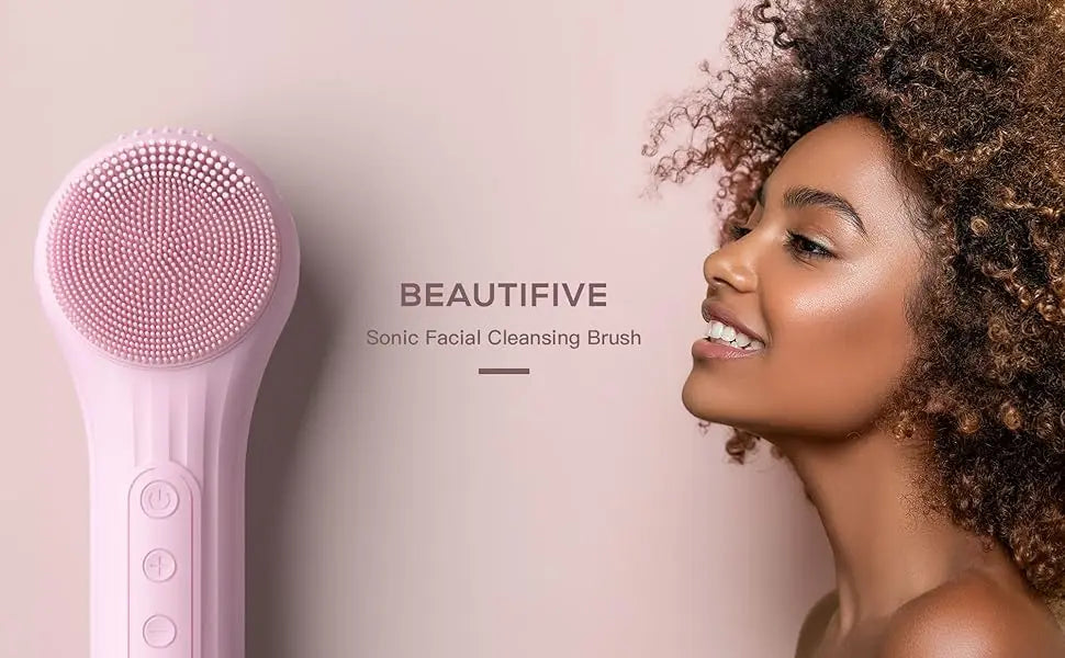 Electric face cleanser scrubber with 9 gears
