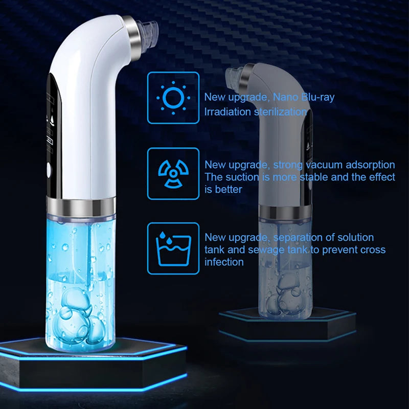 Blackhead remover vacuum device