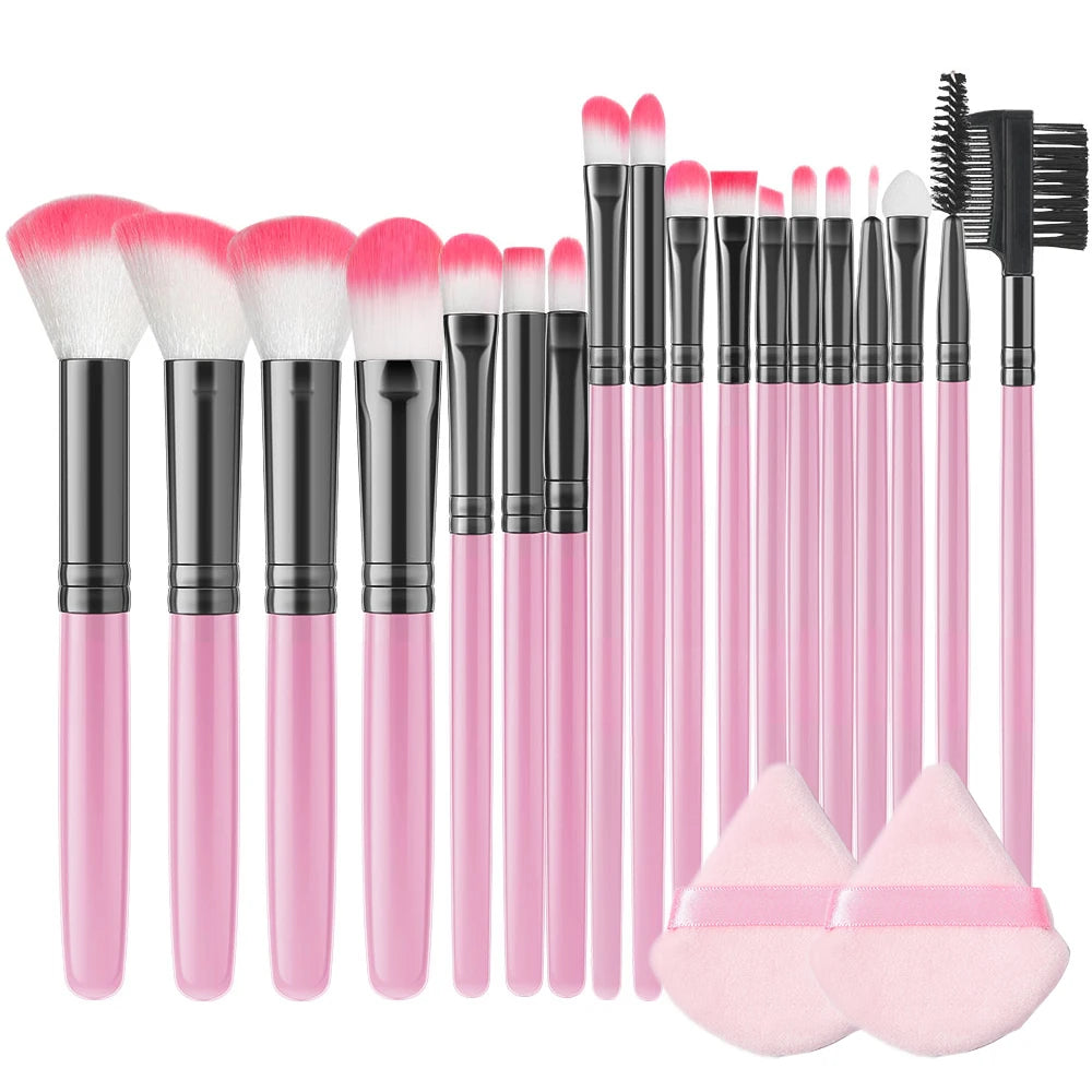 18PC Makeup Brush Set