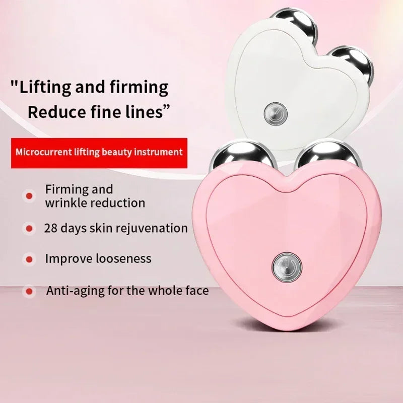 Microcurrent face lifting device with 3 extra modes