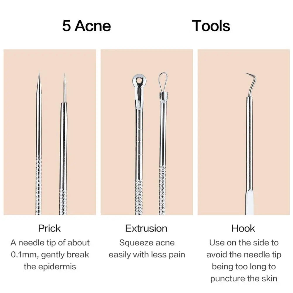 Smart visual pimple popper with camera