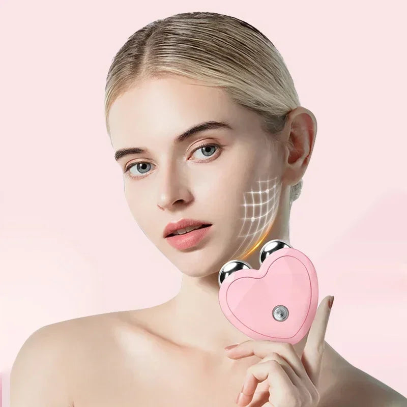 Microcurrent face lifting device with 3 extra modes