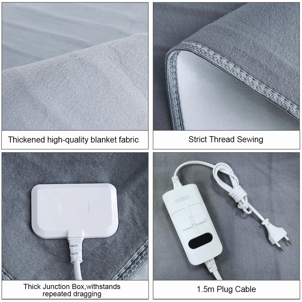 Comfy heated electric blanket