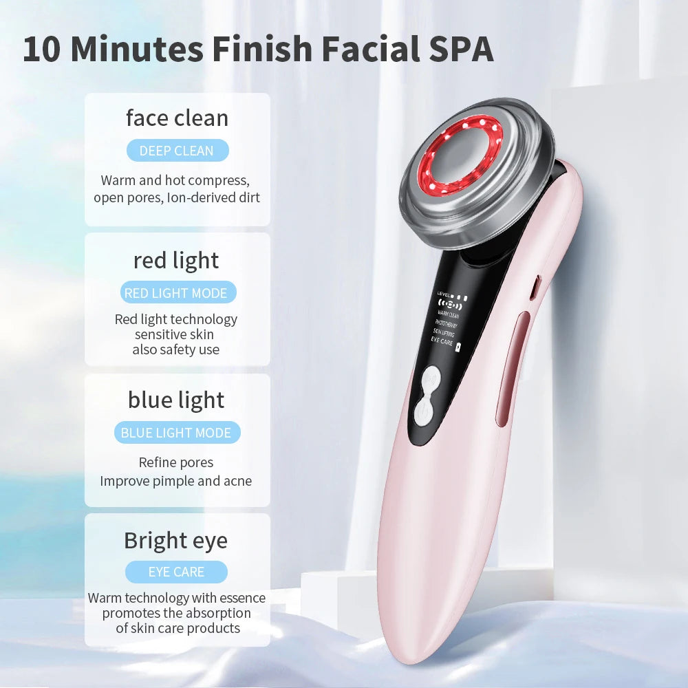 EMS Face Massage Device with 5 Functions