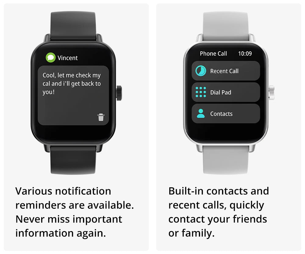Smart watch with health features