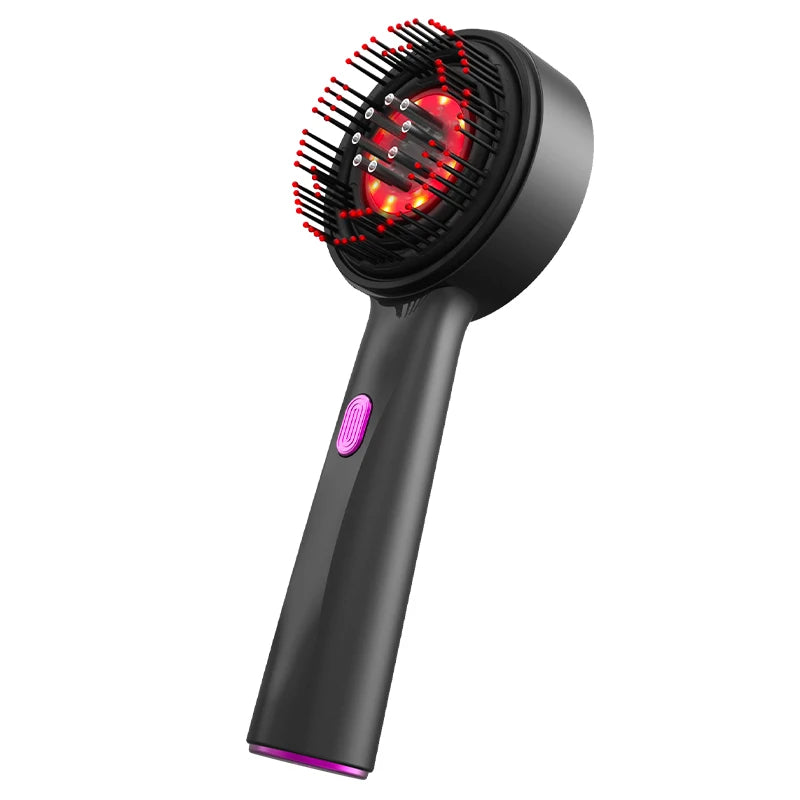 Red light therapy Electric Vibration Massage brush