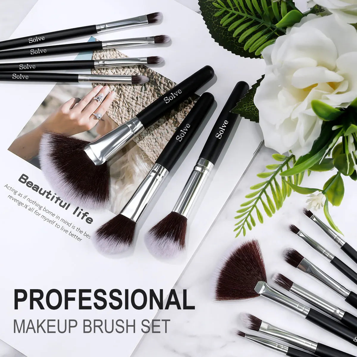 18PC Makeup Brush Set