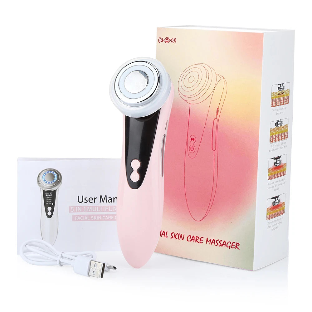 EMS Face Massage Device with 5 Functions