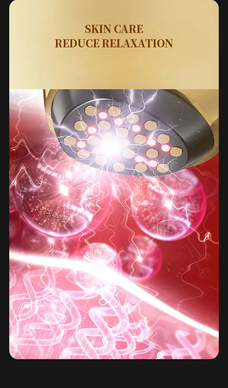 Smart red light therapy collagen booster face tool