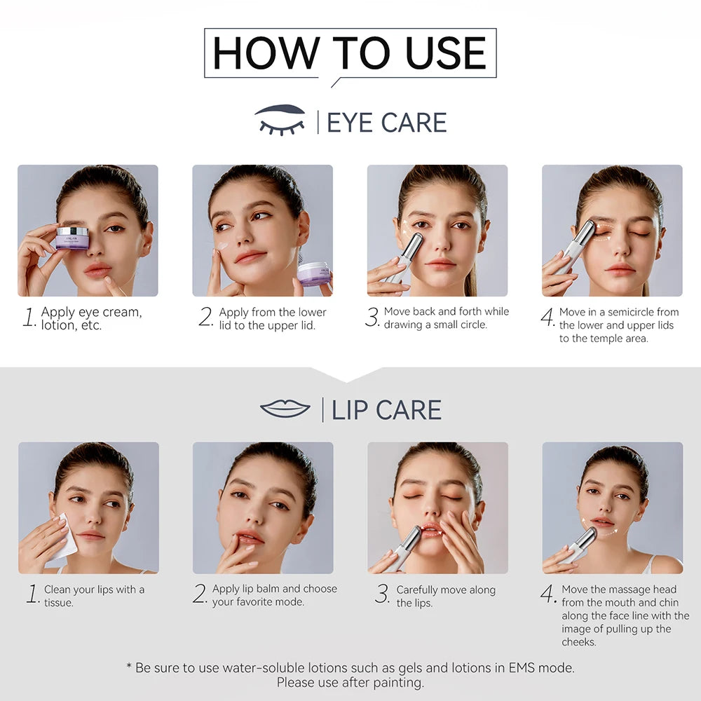 EMS sonic eye massager