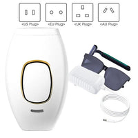 IPL hair removal device with 5 energy levels