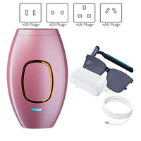 IPL hair removal device with 5 energy levels