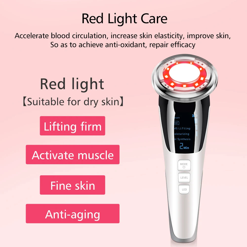 Anti aging red light therapy device
