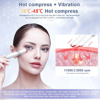 Electric eye massager pen tool
