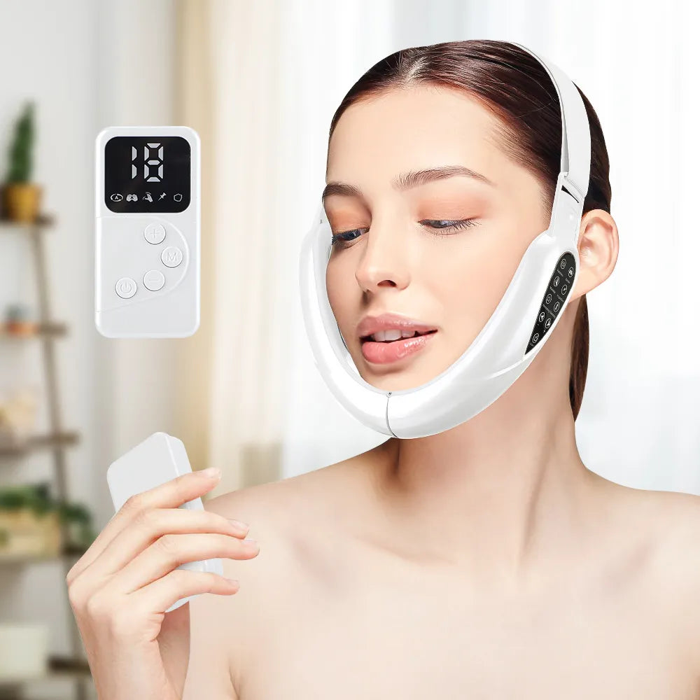 Electric face lift massager