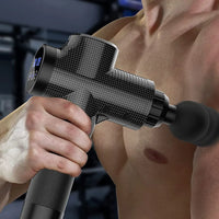 Handheld deep muscle massage gun