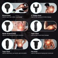 Handheld deep muscle massage gun