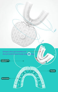 U-Shaped Automatic Electric Toothbrush