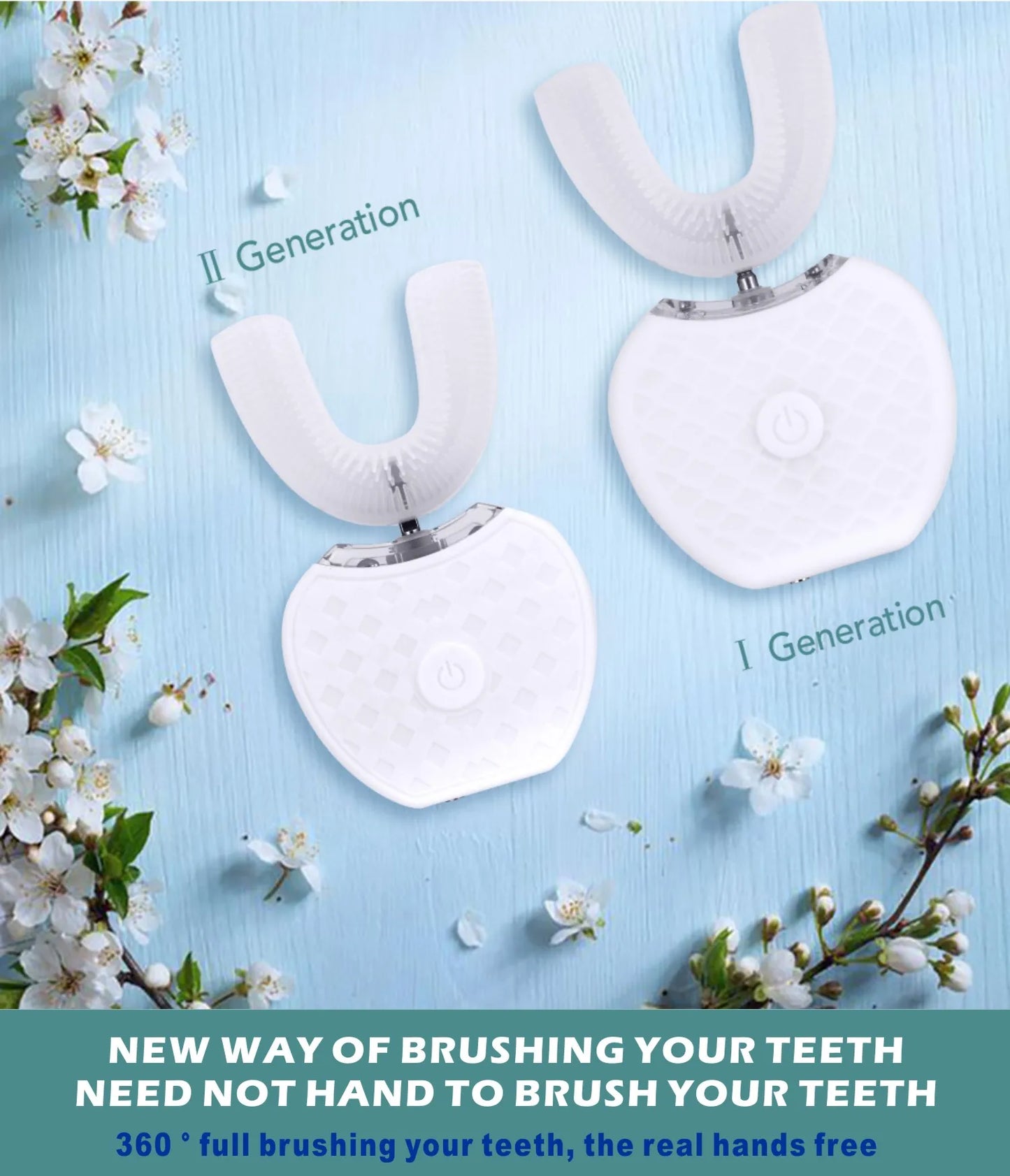 U-Shaped Automatic Electric Toothbrush