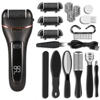 Electric therapy foot filing set
