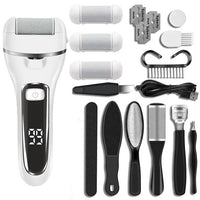 Electric therapy foot filing set