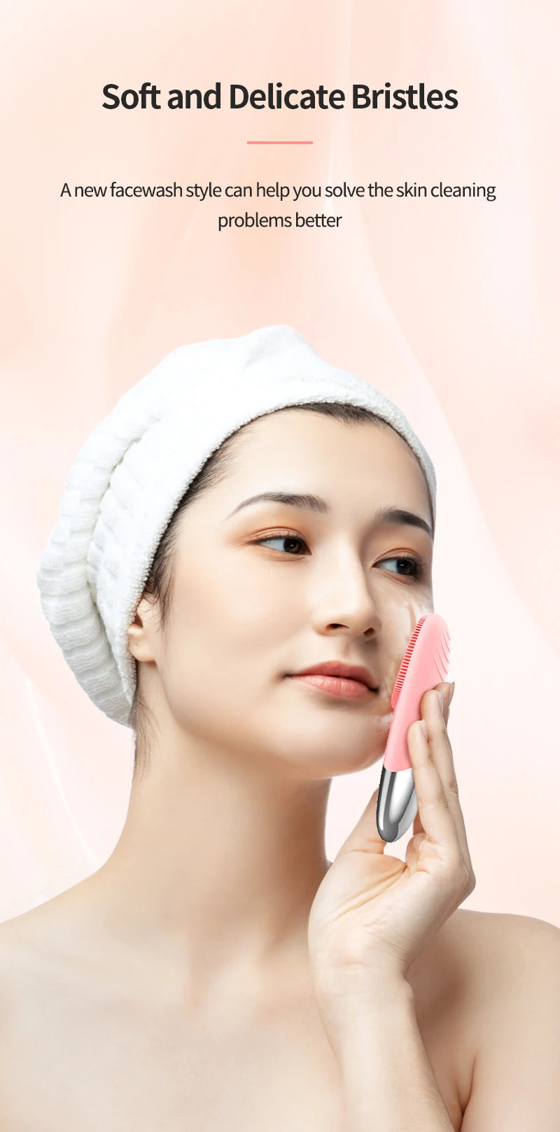 Face cleansing and massage scrubber