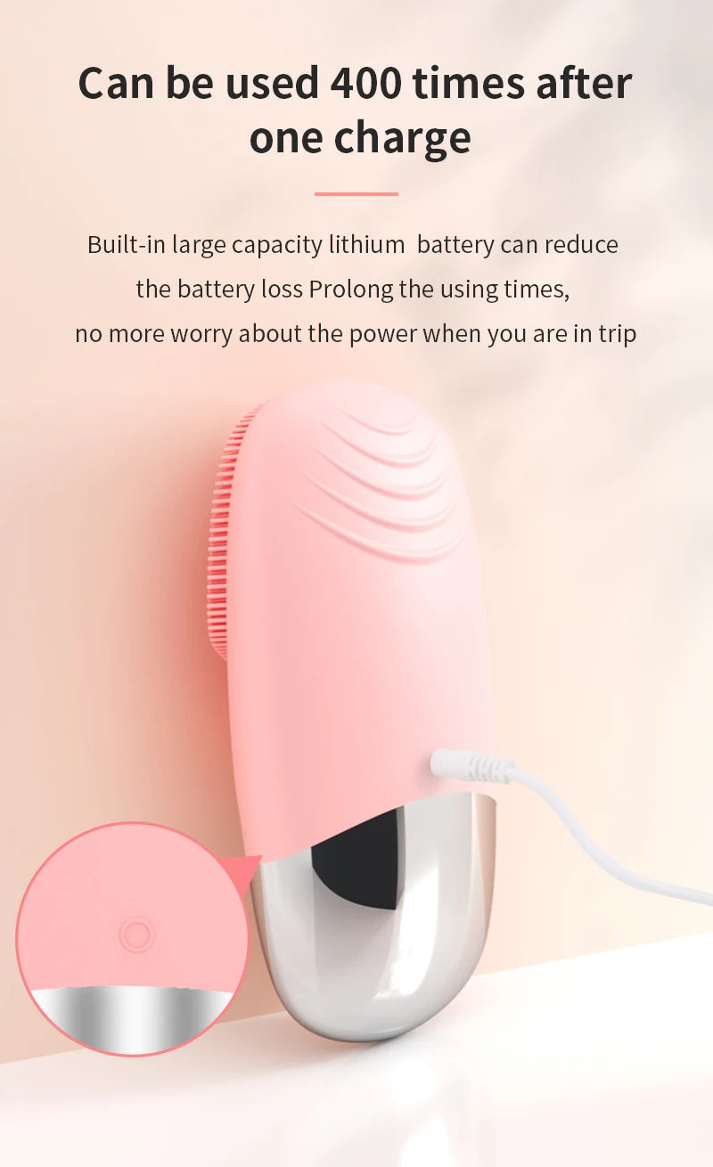 Face cleansing and massage scrubber