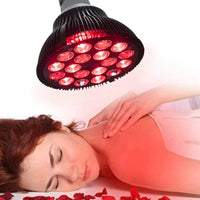 Red light therapy lamp
