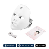 Red light therapy face mask