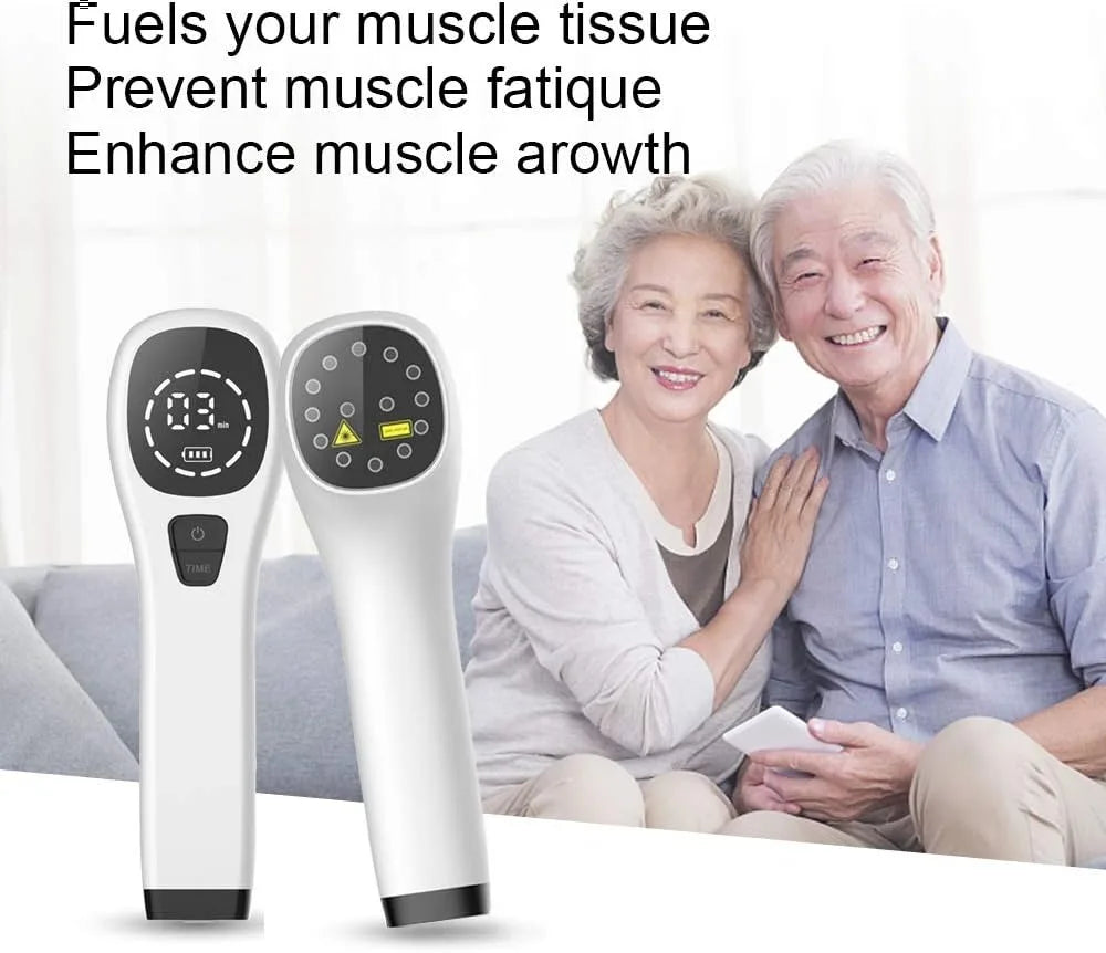Handheld red light therapy device