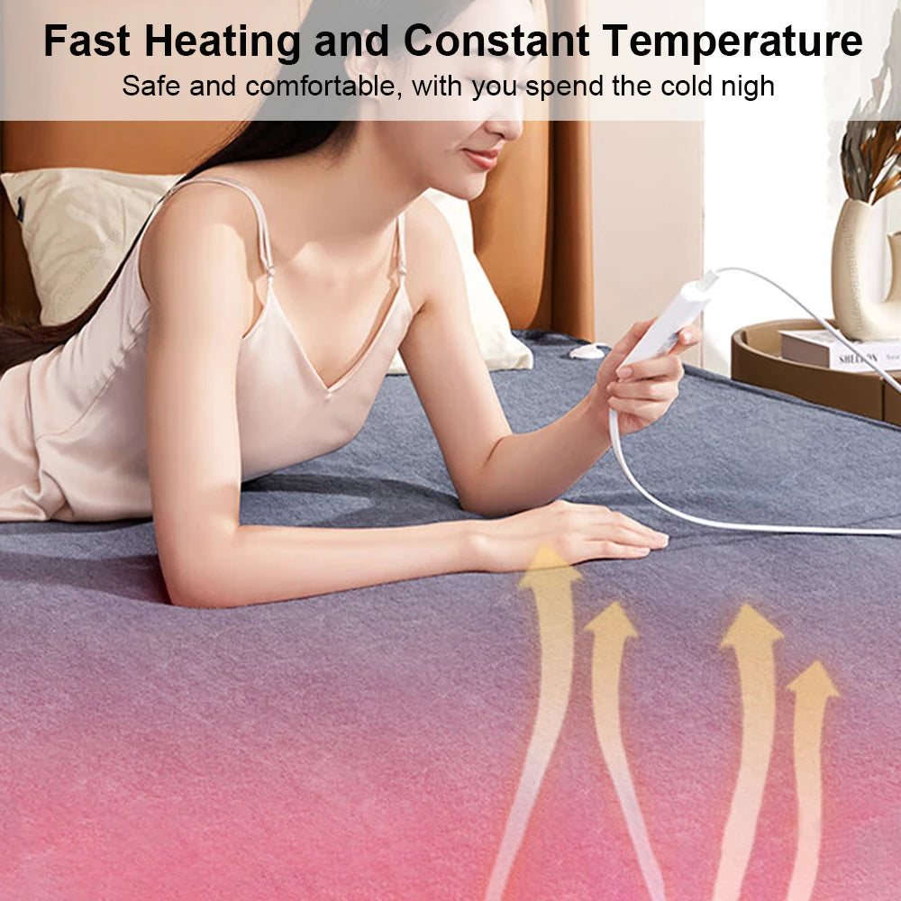 Comfy heated electric blanket