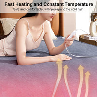 Comfy heated electric blanket