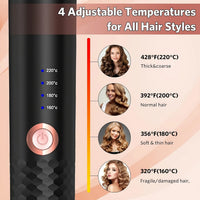 Smart hair curler iron