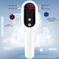 Red light therapy hair brush for hair growth