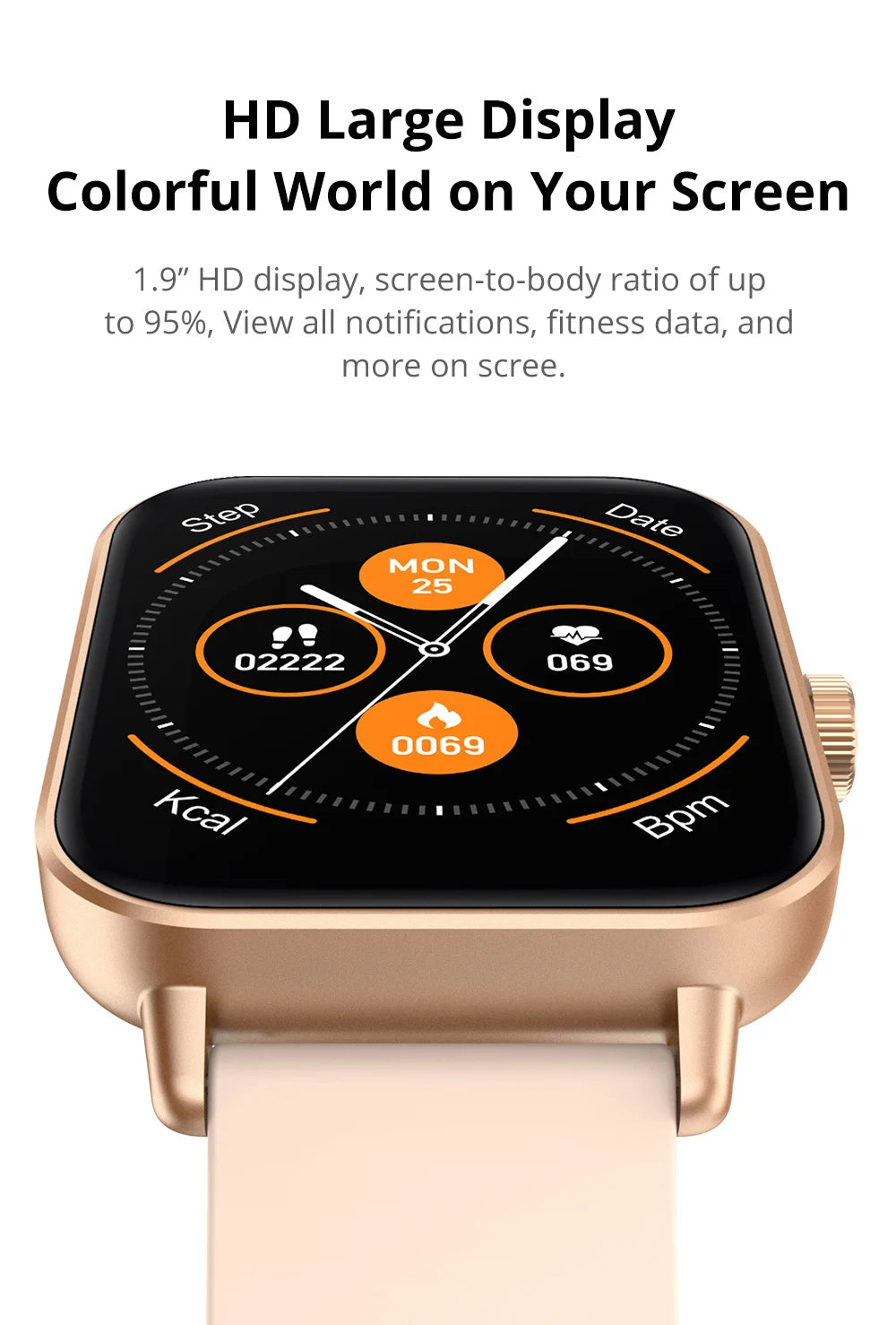 Smart watch with health features
