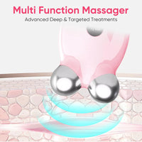 Electric face massager roller