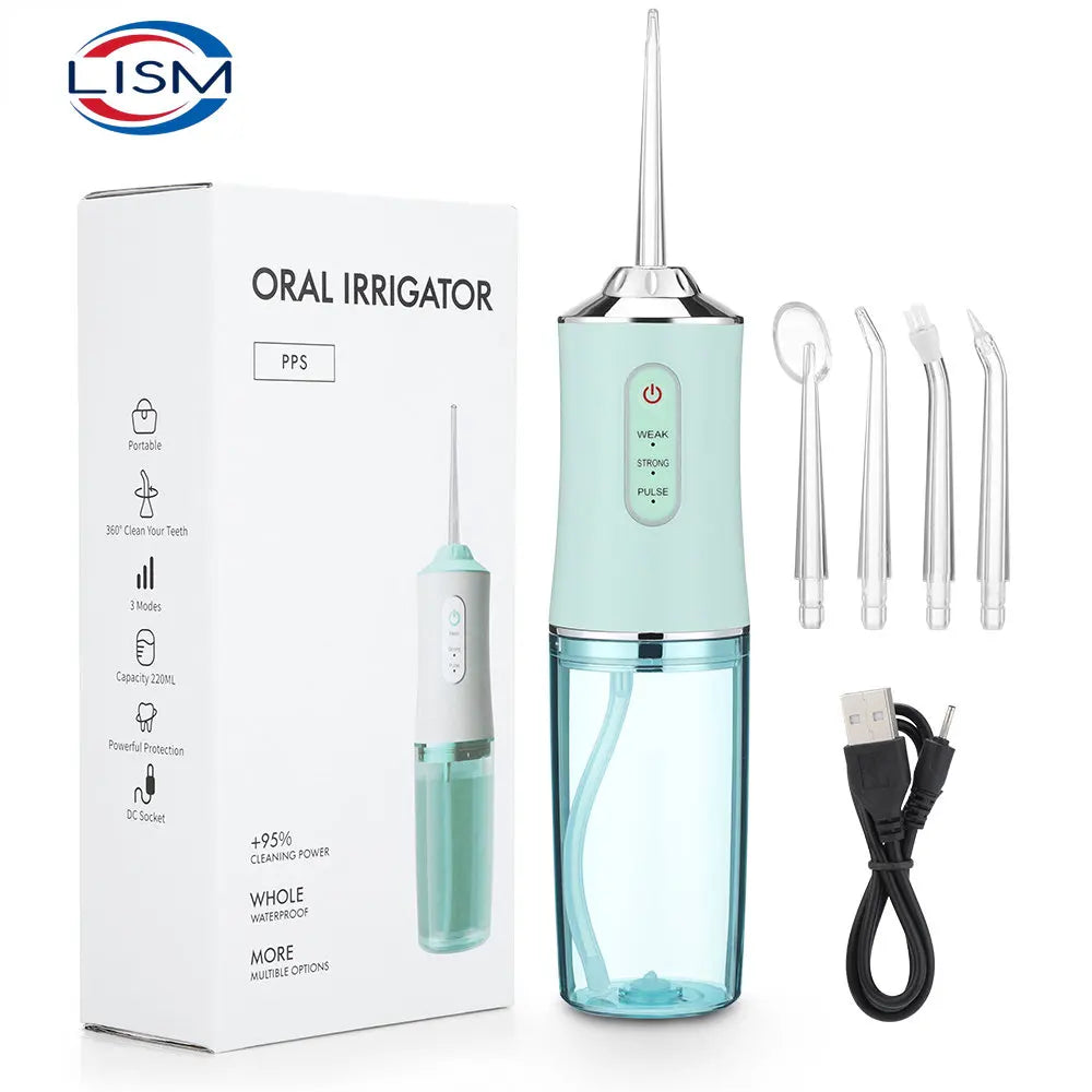 Teeth water dental flosser