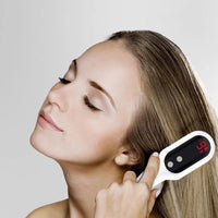 Red light therapy hair brush for hair growth