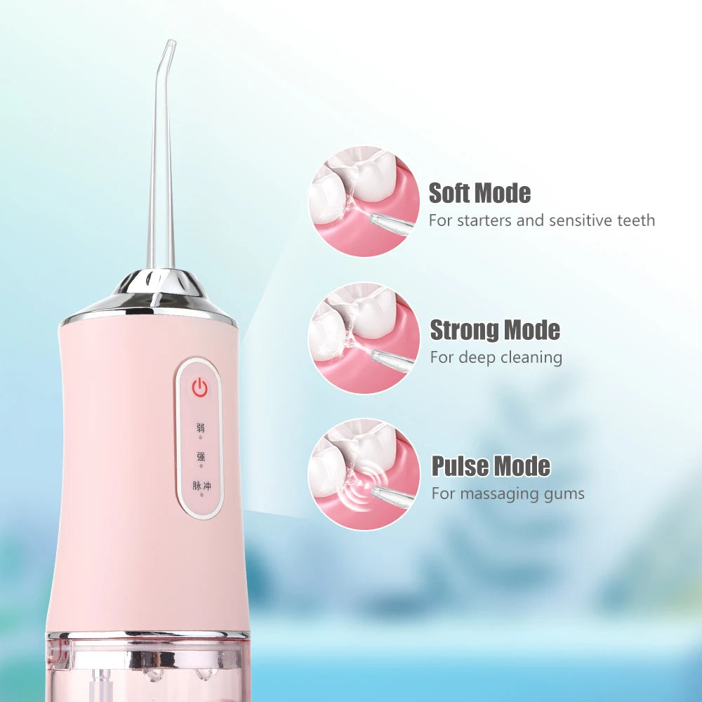 Teeth water dental flosser