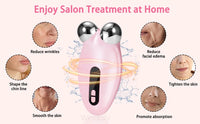 Electric face massager roller