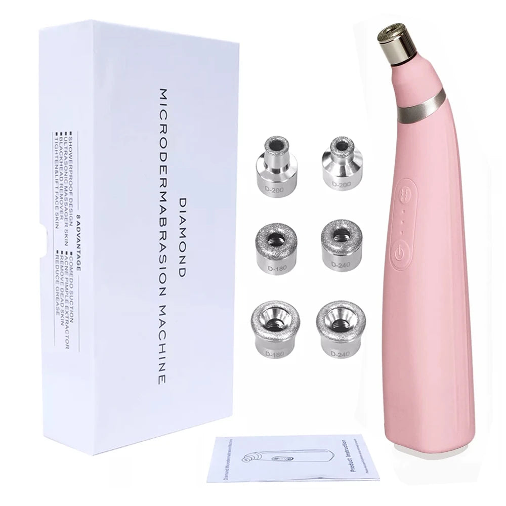 Handheld smart microdermabrasion