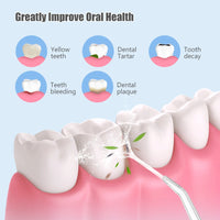 Teeth water dental flosser
