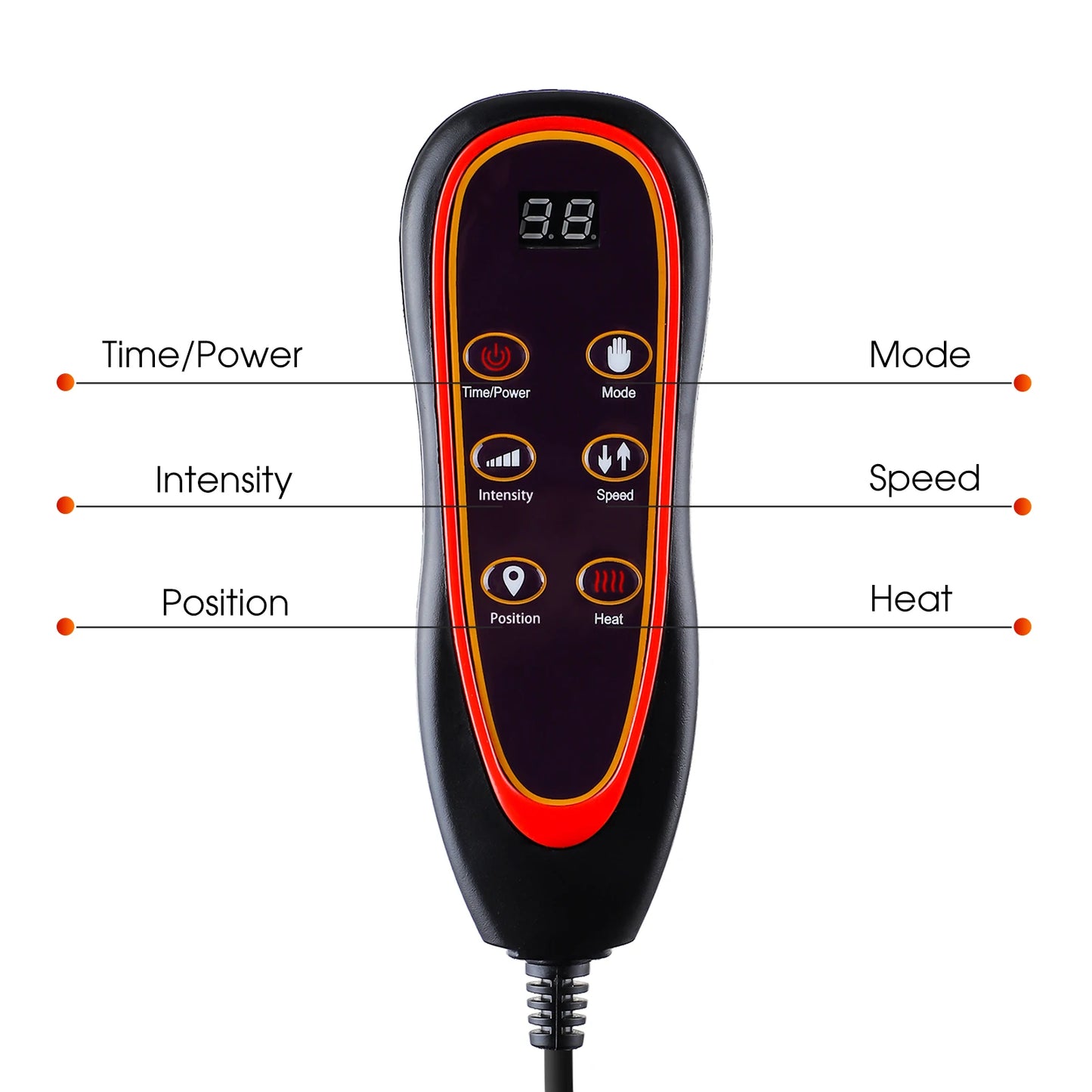 Heated Back massager seat
