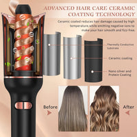 Smart hair curler iron