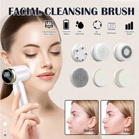 6 in 1 Ultrasonic Electric Face Cleansing Brush