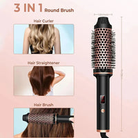 Electric 3 In 1 Ionic Hair Curler Straightener