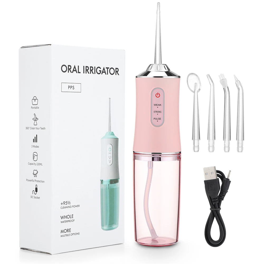 Teeth water dental flosser