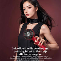 Red light therapy Electric Vibration Massage brush